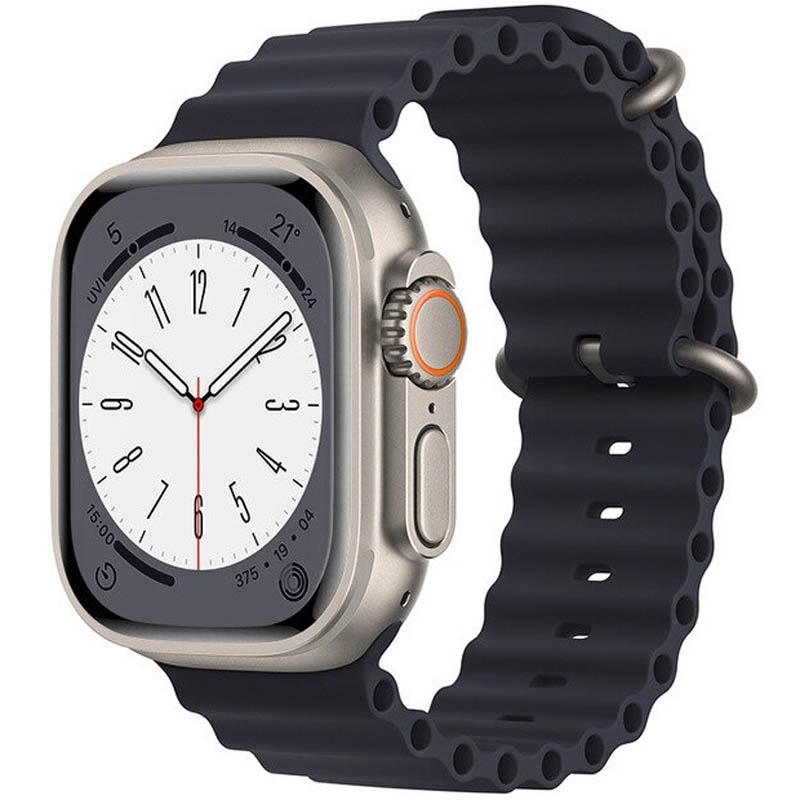 Ремінець Hoco WA12 для Apple Watch 38/40/41mm Midnight Blue