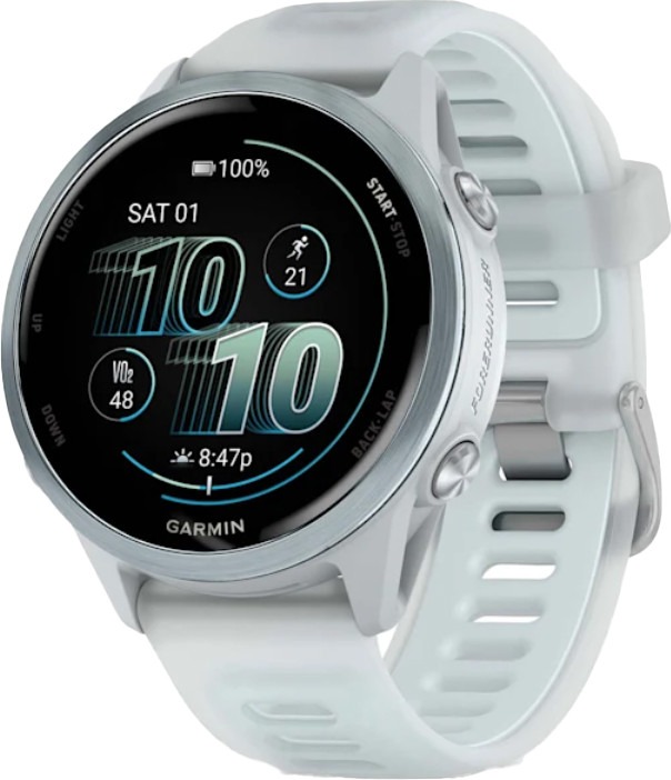 Garmin Forerunner 570 42mm Cloud Blue Aluminum w. Translucent Whitestone/Cloud Blue Band (010-02970-01/41)