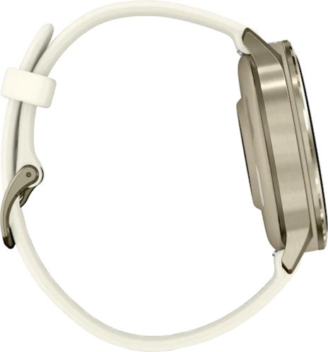 Смарт-годинник Garmin Venu 4 41 mm Lunar Gold with Bone Silicone Band (010-03013-00/40)