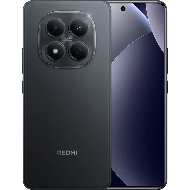 Смартфон Xiaomi Redmi Note 15 Pro 5G 12/256GB Midnight Black (with adapter)
