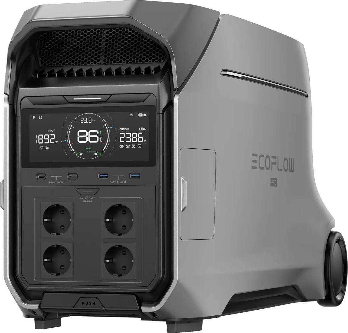 Зарядна станція EcoFlow DELTA Pro 3 EU-Version (EFDELTAPRO3-EU-CBox)