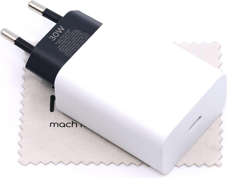 Мережевий зарядний пристрій Google Pixel 30W USB-C Power Charger EU White (GA03502-EU)