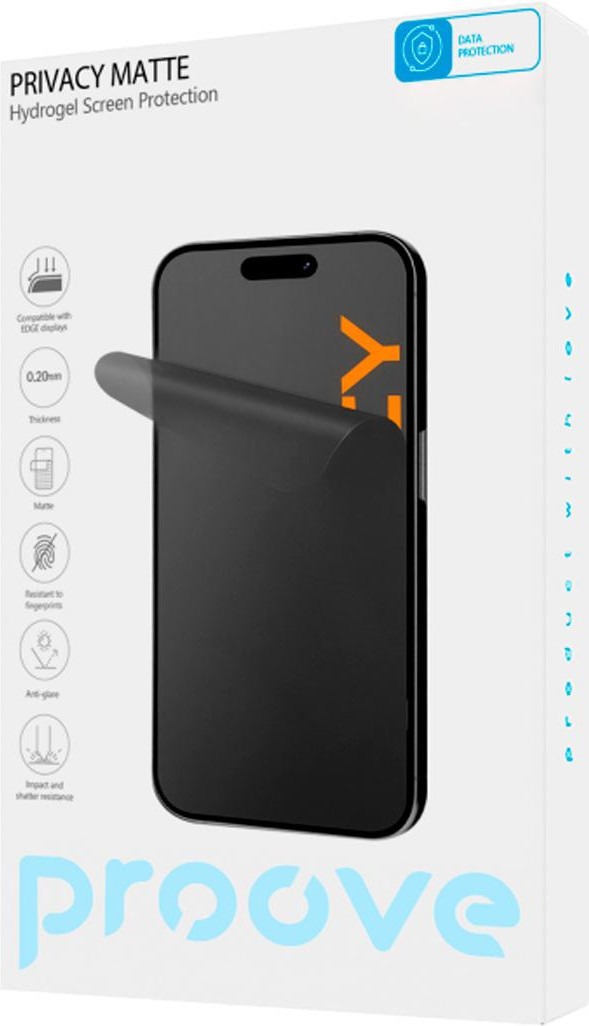 Захисна плівка для смартфона Proove Hydrogel Screen Protection PRIVACY Size S Matte