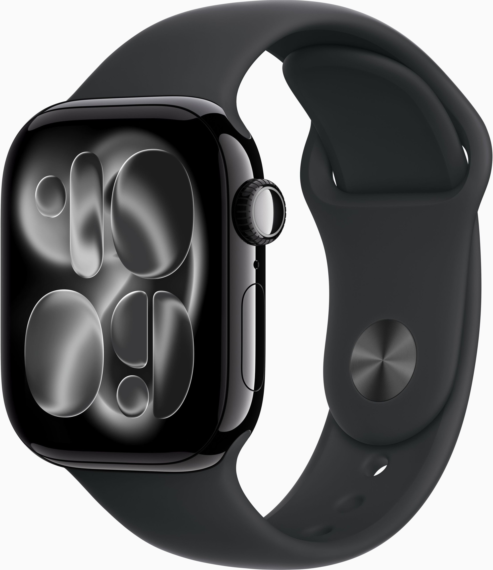 Смарт-годинник Apple Watch Series 11 GPS + Cellular 42mm Jet Black Alu. Case w. Black S. Band - S/M (MF834)
