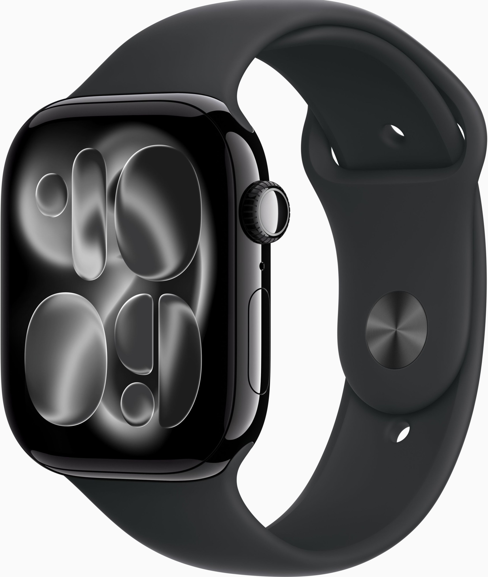 Смарт-годинник Apple Watch Series 11 GPS + Cellular 46mm Jet Black Alu. Case w. Black S. Band - M/L (MFC44)