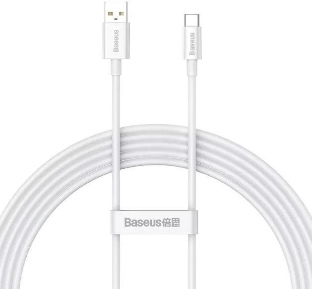 Кабель Baseus Superior Series USB Cable to USB-C Fast Charging Data 100W 2m White (P10320102214-03)