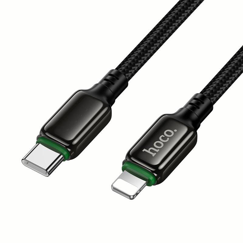 Дата кабель Hoco X127 Exceed Type-C to Lightning PD30W (1m) Black