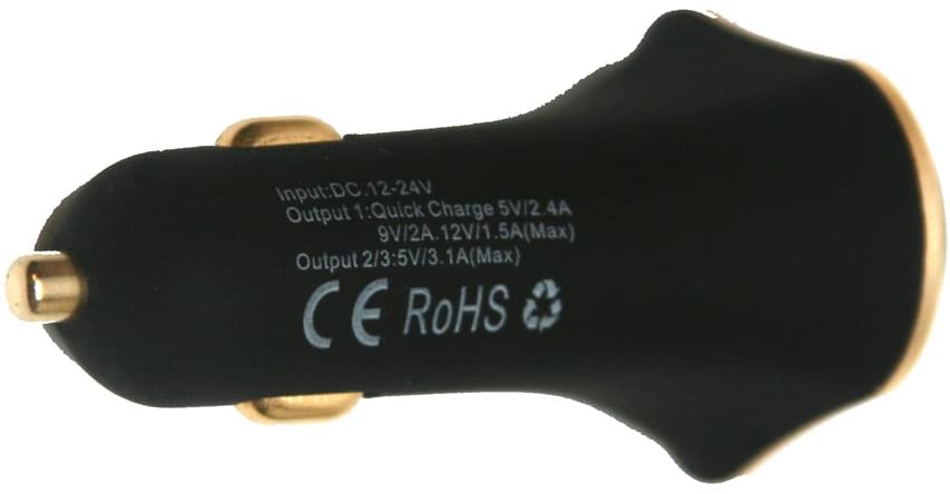 Автомобільний зарядний пристрій LeekinS LQ-A06 6A Black