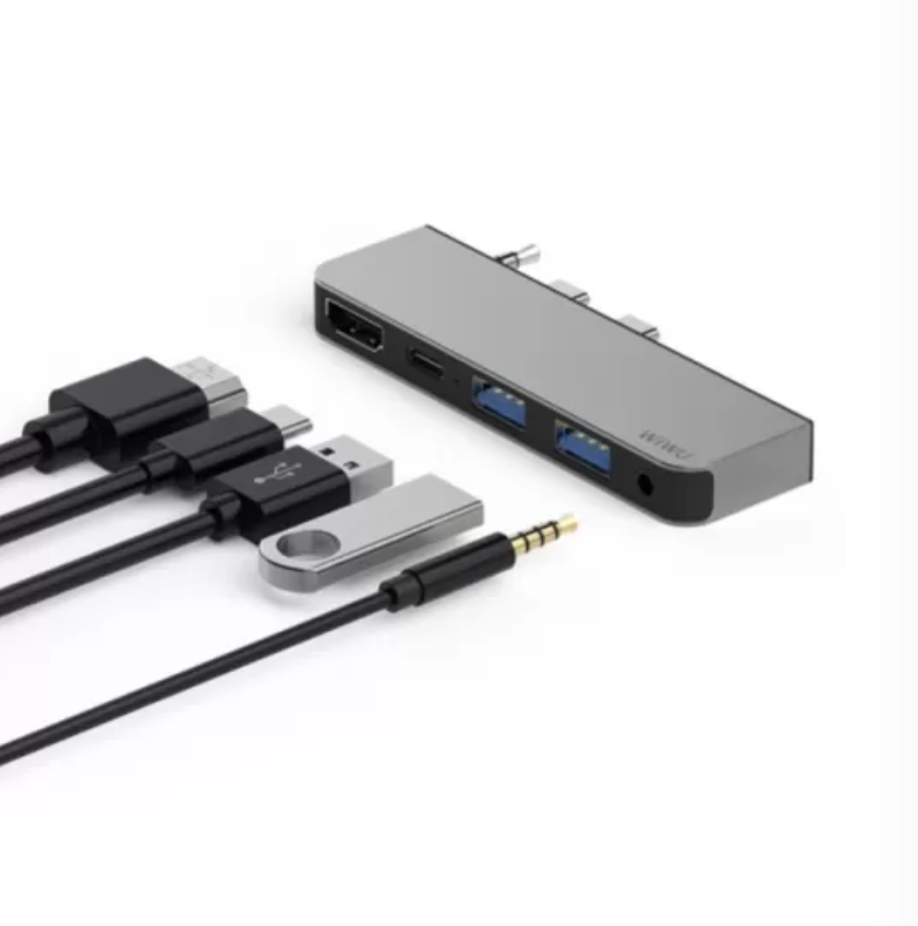 Мультипортовий адаптер Wiwu Alpha USB-C Hub M X Pro