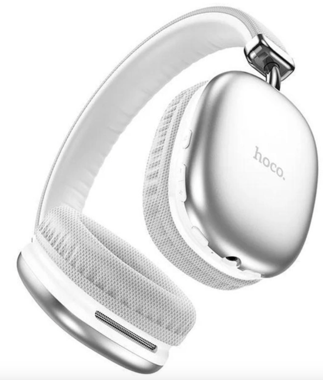 Повнорозмірні Bluetooth навушники HOCO W35 Max Silver