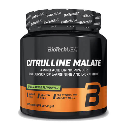 Biotech Citrulline Malate 300 g Зелене яблуко