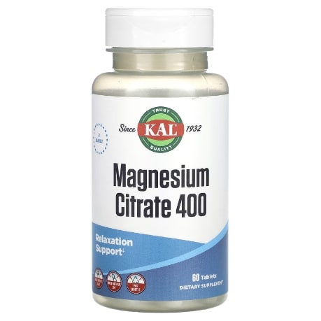 KAL Magnesium Citrate 400 mg 60 tab