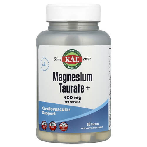 KAL Magnesium Taurate + 200 mg 90 Tablets