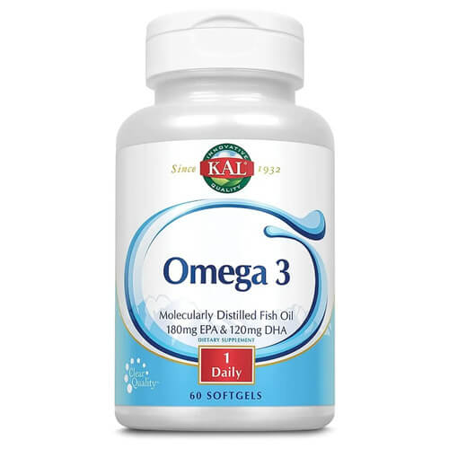 KAL Omega-3 1000 mg 60 рідких капсул