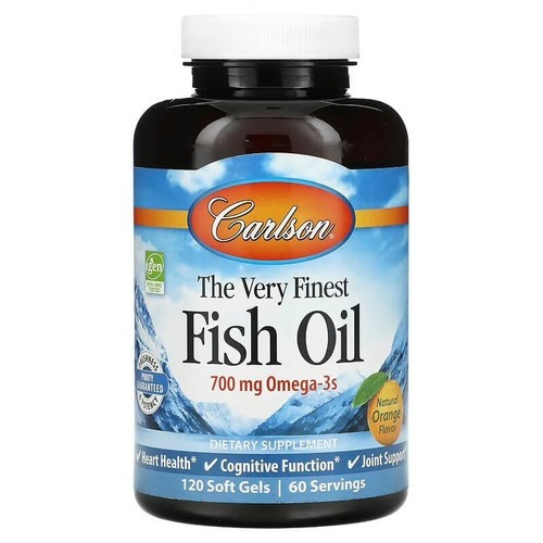 Carlson The Very Finest Fish Oil 350 mg 120 SoftGels