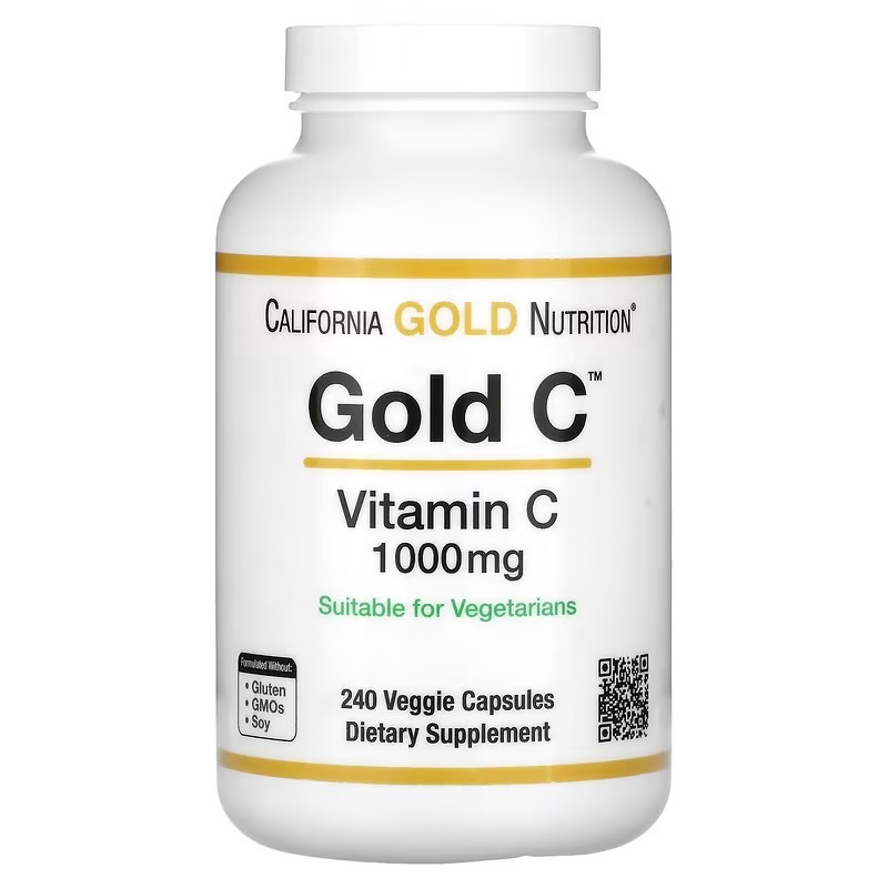 CGN Gold Vitamin C 1000 mg 240 caps