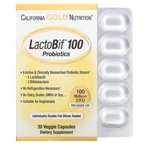 CGN LactoBif Probiotics 100 Billion CFU 30 Capsules