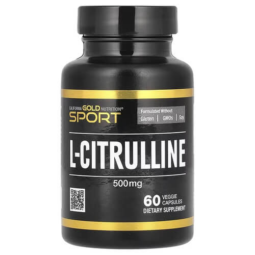 California Gold Nutrition L-Citrulline 500 mg 60 капсул