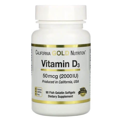 CGN Vitamin D3 2000 IU 90 Softgels