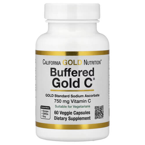 CGN Buffered Vitamin C 750 mg 60 Capsules