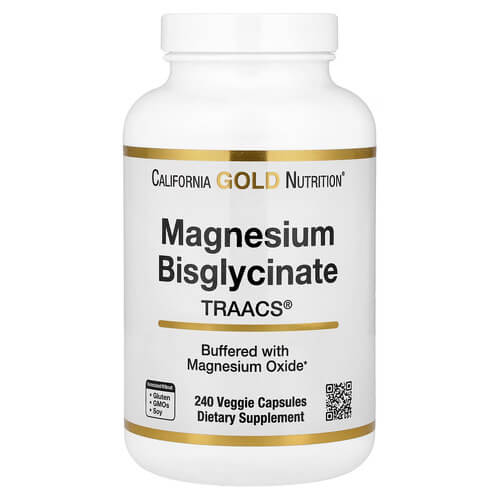 CGN Magnesium Bisglycinate 240 Veggie Capsules
