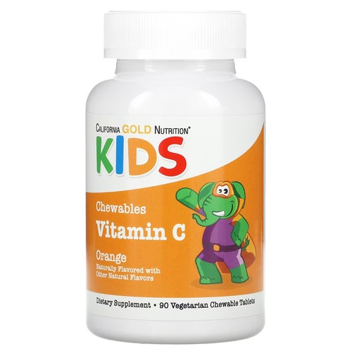 CGN Chewable Vitamin C with Bioflavonoid Complex for Children 90 Tablets