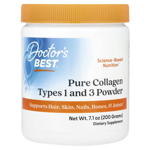 Doctor's Best Pure Collagen Types 1 and 3 Powder 200 g