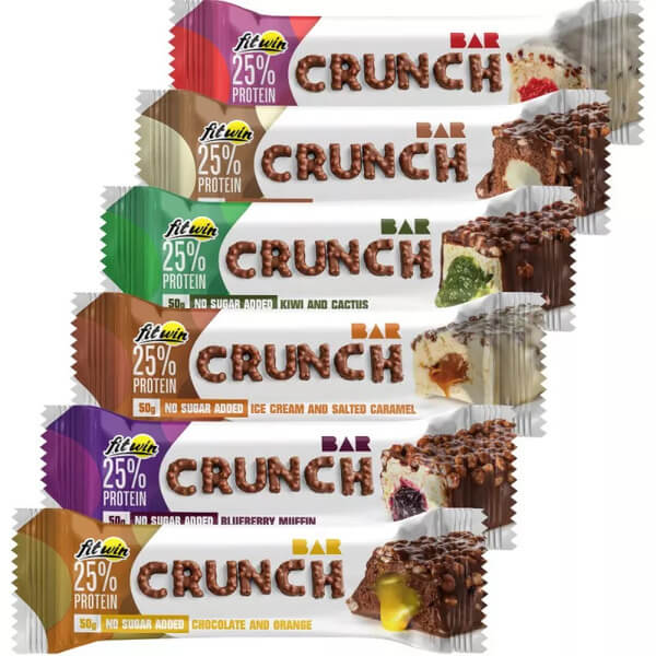 FitWin CRUNCH BAR 50 грам Шоколад-Апельсин