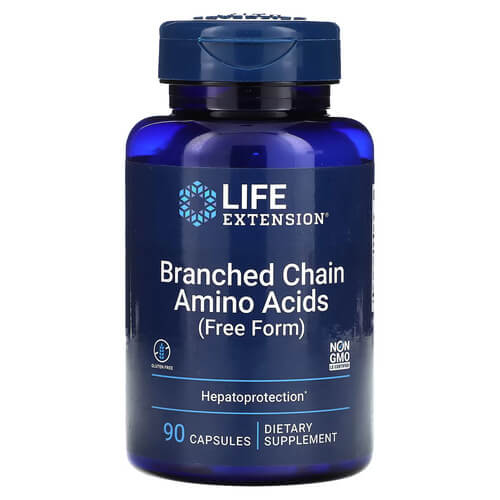 Life Extension Branched Chain Amino Acids 90 Capsules