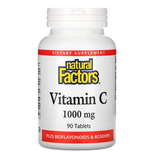 Natural Factors Vitamin C 1000 mg 90 Tablets