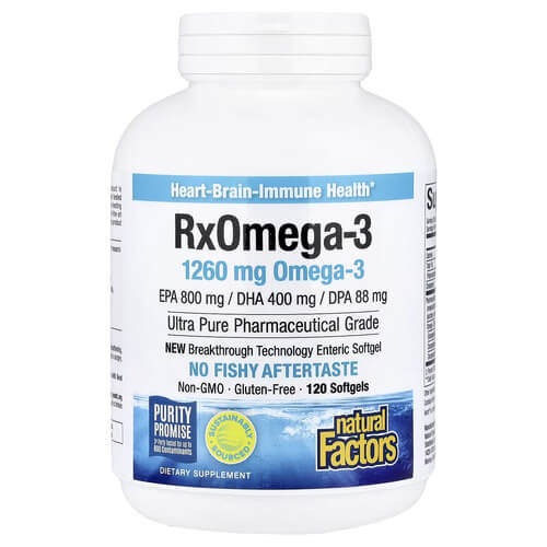Natural Factors Rx Omega-3 120 Softgels