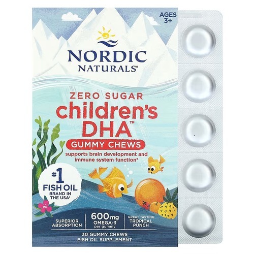 Nordic Naturals Children's DHA Gummy Chews 600 mg 30 Gummies