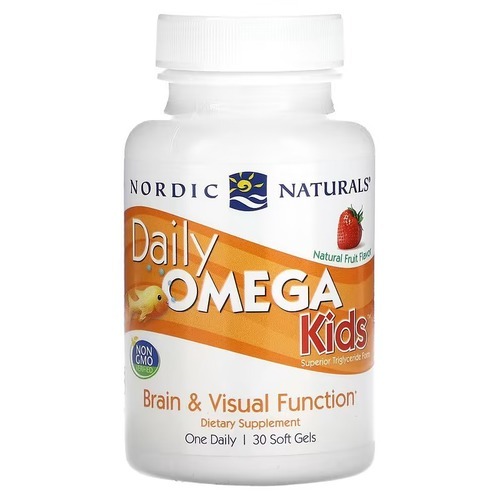 Nordic Naturals Daily Omega Kids 30 Soft Gels