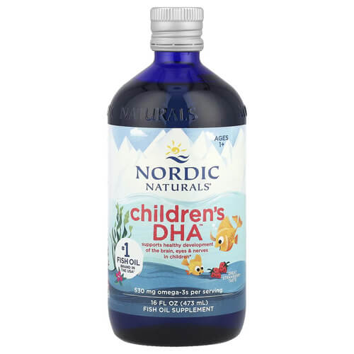 Nordic Naturals Children's DHA (530 mg) 473 ml (Strawberry)