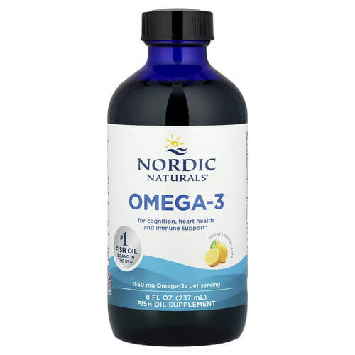 Nordic Naturals Omega-3 1,560 mg 237 мл Лимон