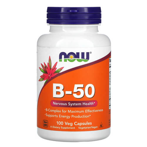 NOW B-50 100 Veg Capsules