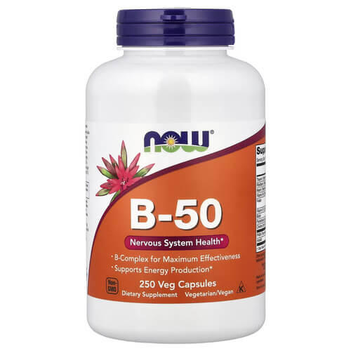 NOW B-50 250 Capsules