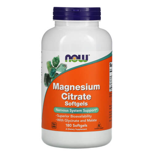 NOW Magnesium Citrate 134 mg 180 softgels