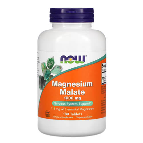 NOW Magnesium Malate 180 таблеток