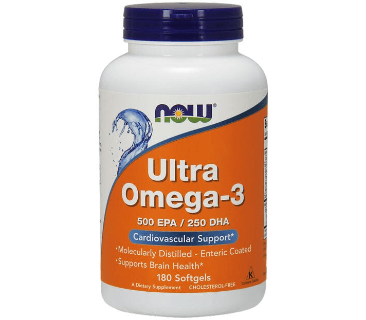 NOW Ultra Omega-3 180 рідких капсул