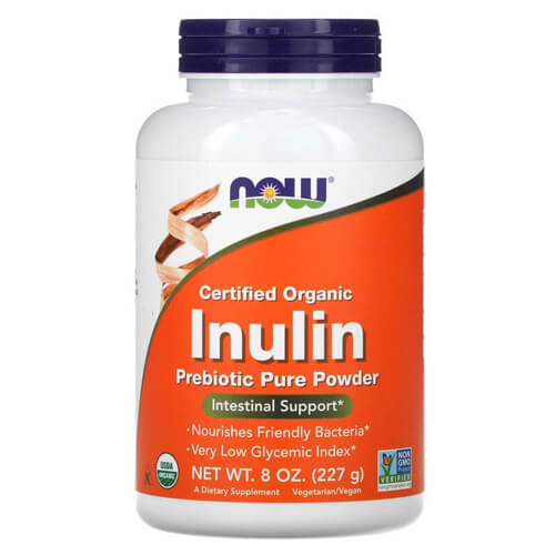 NOW Organic Inulin Powder 227 g