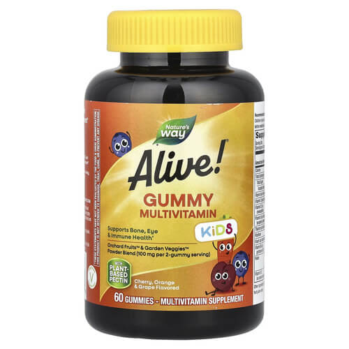 Nature's Way Alive! Kids Complete Multivitamin 60 Gummies