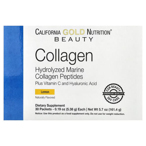 CGN Marine Collagen Peptides Lemon 30 Packets