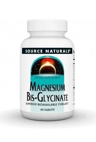 Source Naturals Magnesium Bis-Glycinate 60 таб