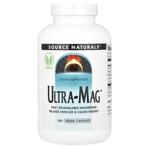 Source Naturals Ultra-Mag 180 Capsules