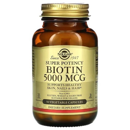 Solgar Biotin 5000 mcg 50 капсул