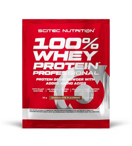 Scitec 100% Whey Protein Professional 30 грам Ваніль