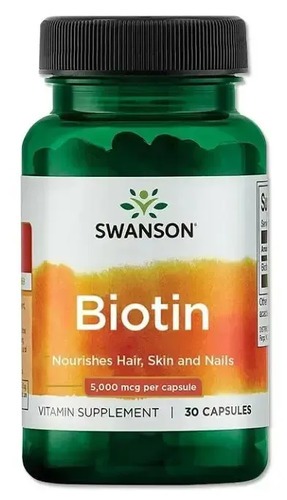 Swanson Biotin 5000 mcg 30 caps