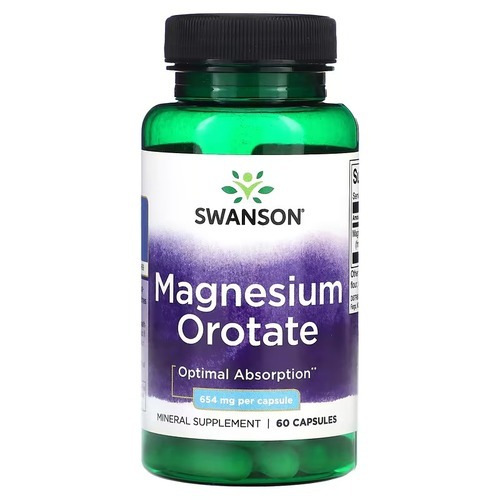 Swanson Magnesium Orotate 60 caps