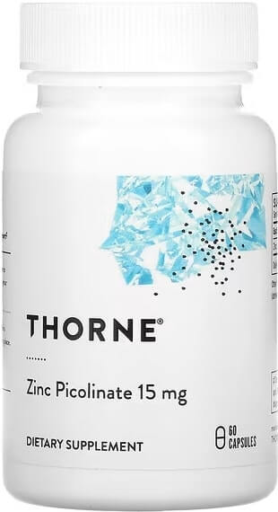 Thorne Zinc Picolinate 15 mg 60 caps